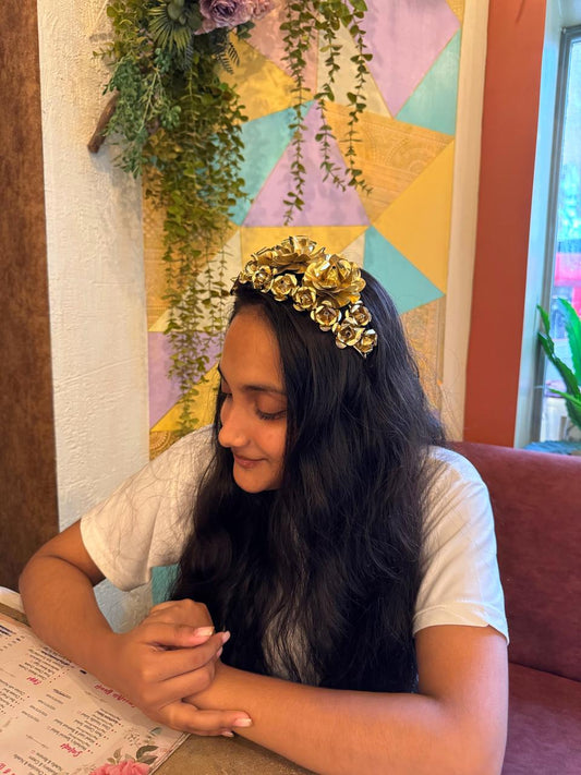 Field of Roses HairCrown