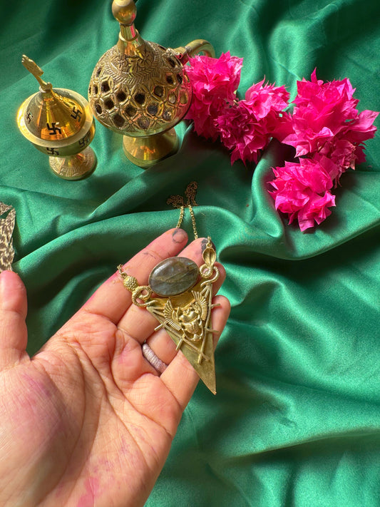 Scarab Eclipse Necklace
