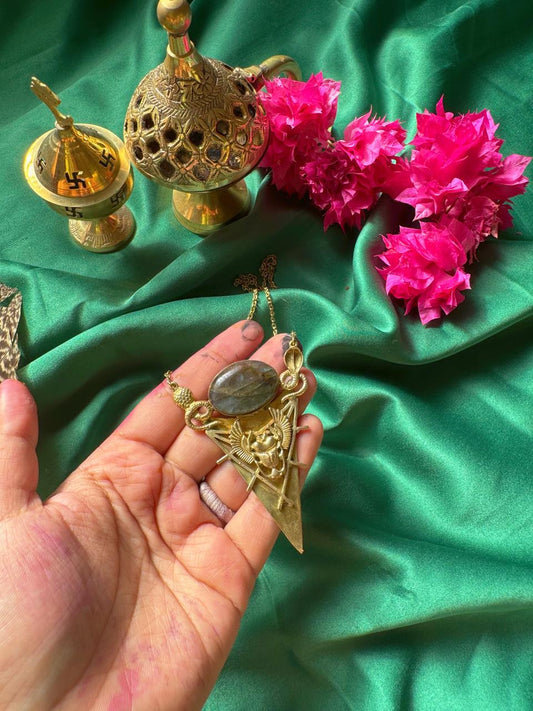 Scarab Eclipse Necklace