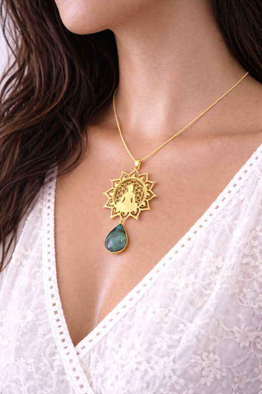 Mystic Buddha Mandala Necklace