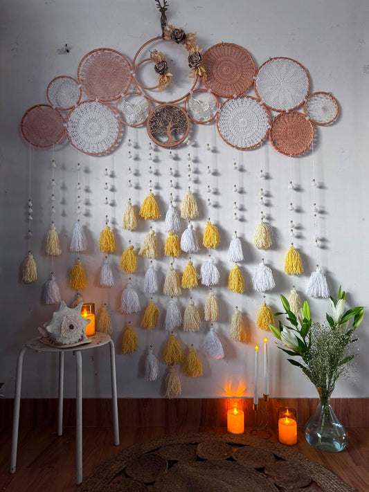 Sacred Tree Of Life Cluster Dreamcatcher