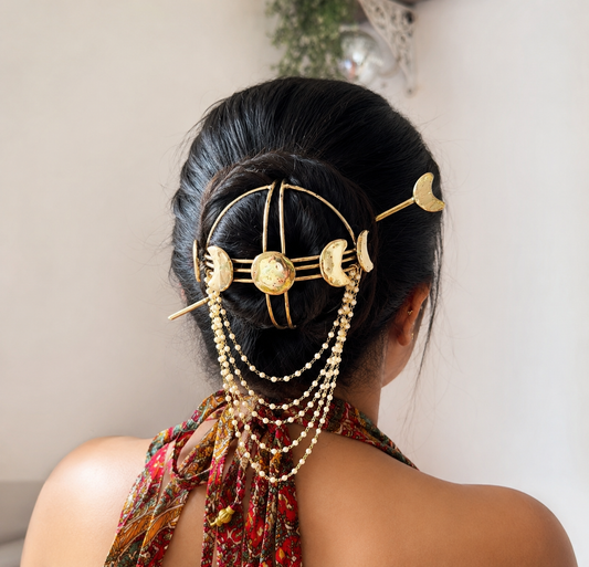 Crescent Hair Bun