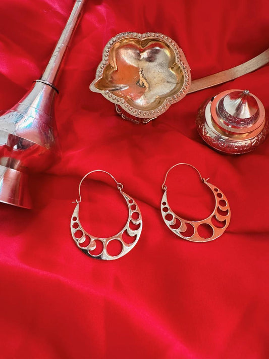 Phase Of Moon Earrings