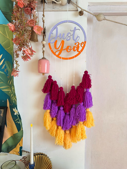 Just Be You Tassle Hanging