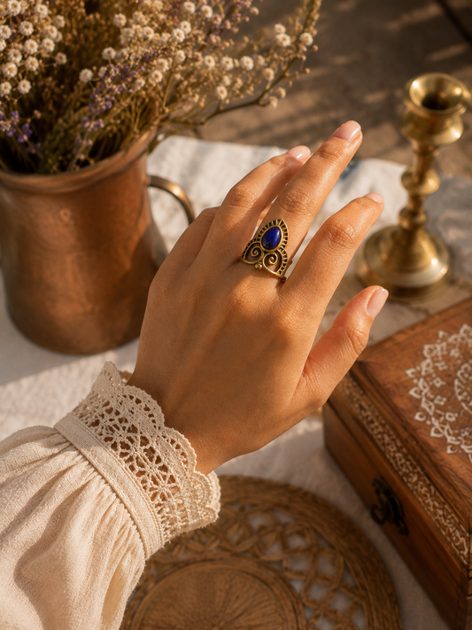 Lapis Enchanted Ring