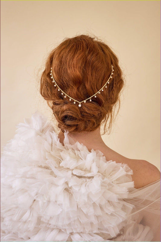 Pearl Hair Crown