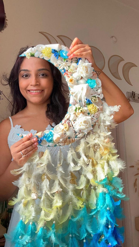 Van Gogh Moon Flora Dreamcatcher