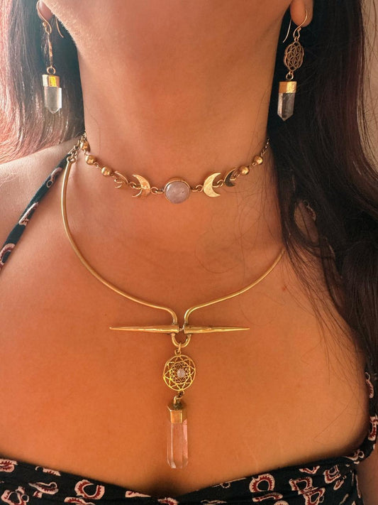 Clear Quartz Mandala Hasli