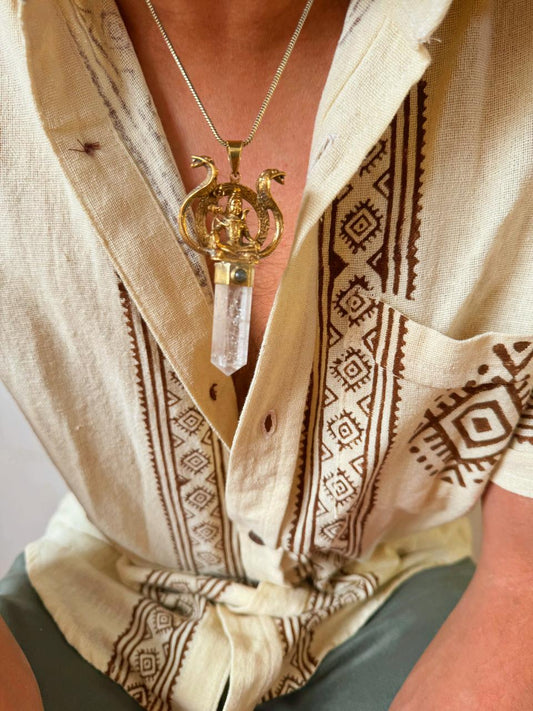 Adiyogi Pendant with chain
