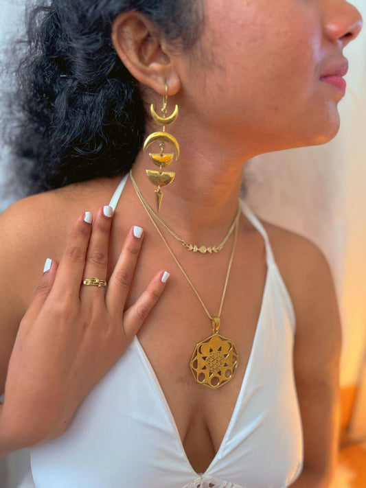 Crescent Moon Earrings