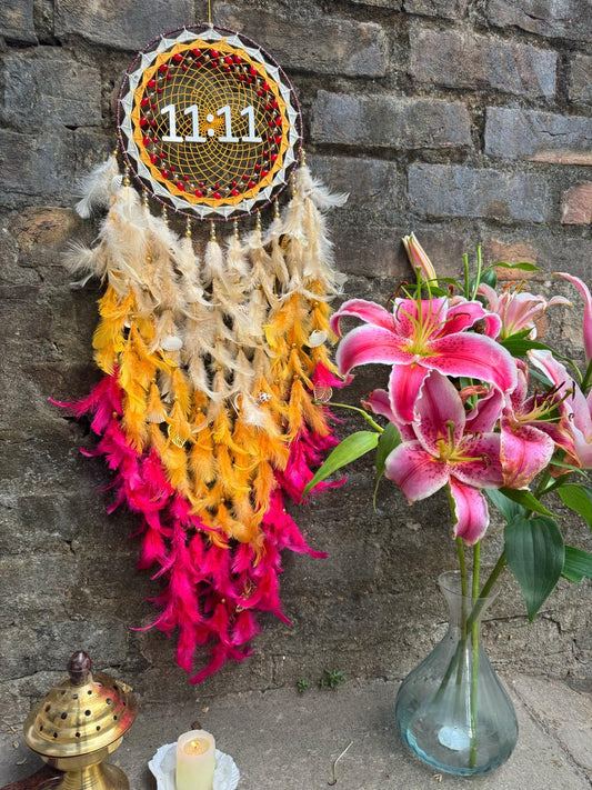 11:11 Red Dreamcatcher