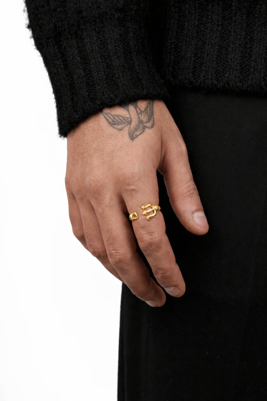 Aureus Trident Ring