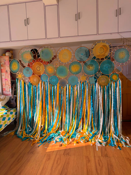 Mystic Giant Lace Cluster Dreamcatcher