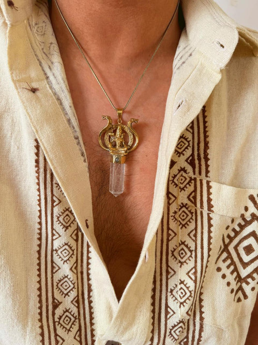 Adiyogi Pendant with chain