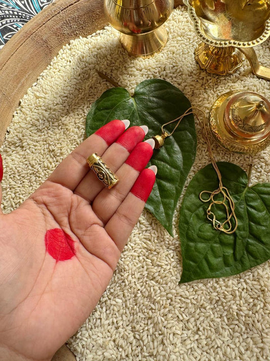 Secret Bottle Pendant with Chain