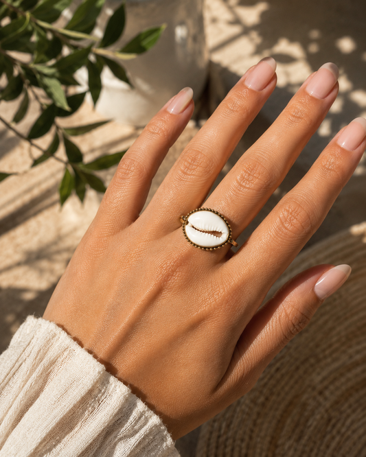 Cowrie Ring