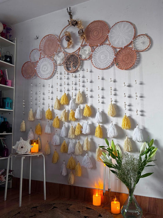 Sacred Tree Of Life Cluster Dreamcatcher