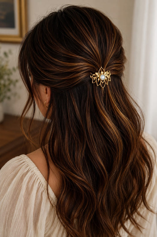 Lotus Hair Comb