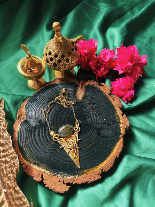 Scarab Eclipse Necklace