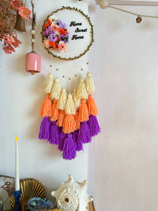 Home Sweet Home Tassle Hanging