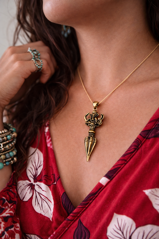 Ganesha Vajra Sacred Pendant Necklace