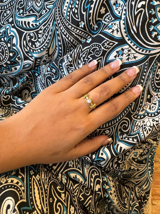 Cynthia Moonstone Ring