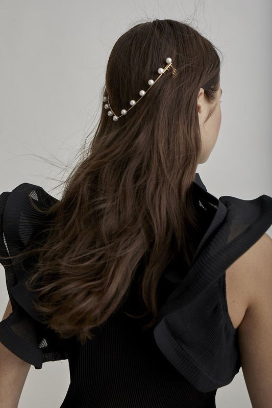 Pearl Vee Hair Crown