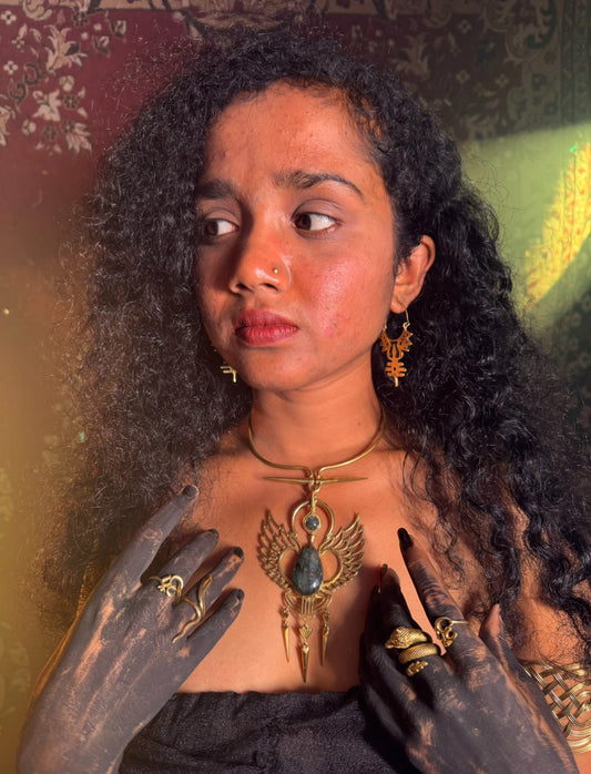 Wings of the Aurora Necklace