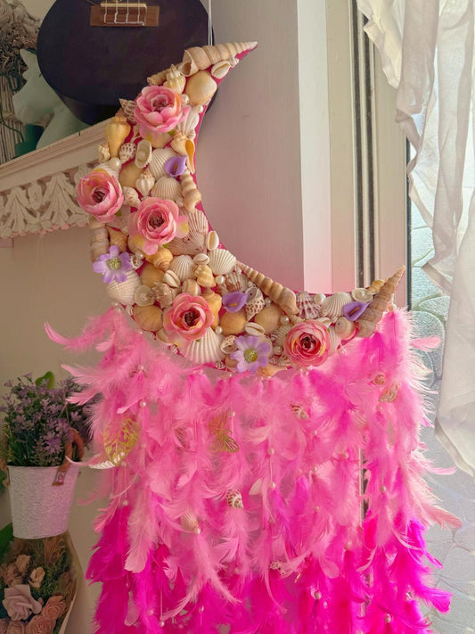 Moon Flora Dreamcatcher