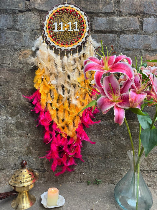 11:11 Red Dreamcatcher
