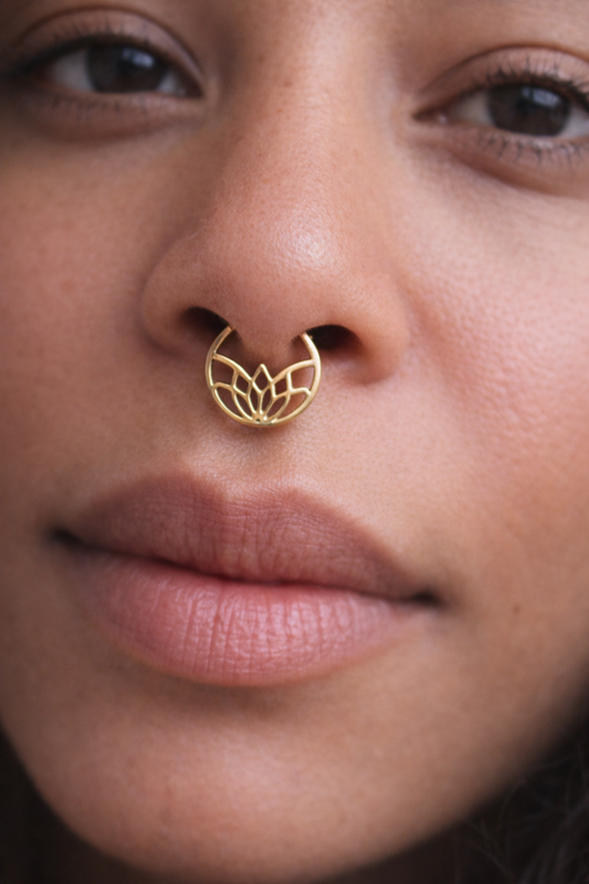 Wildflower Whisper Septum Ring