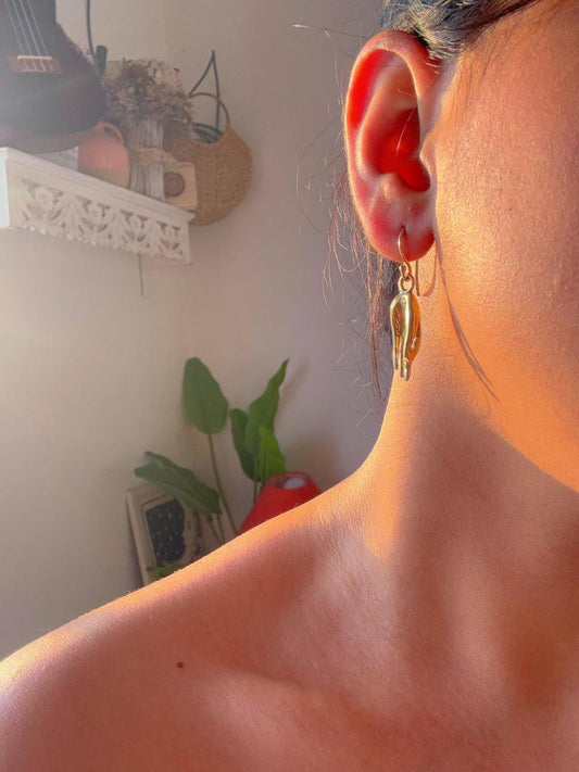 Praying Hand Earrings