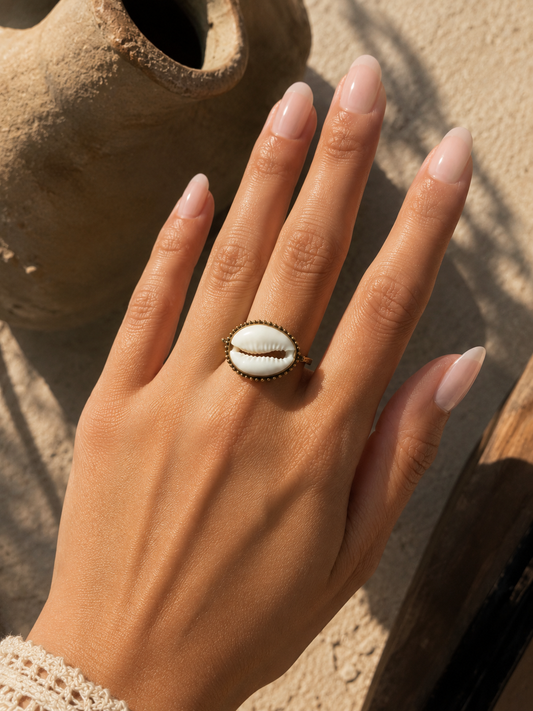 Cowrie Ring