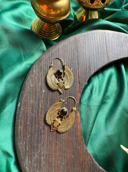 Scarab Earrings