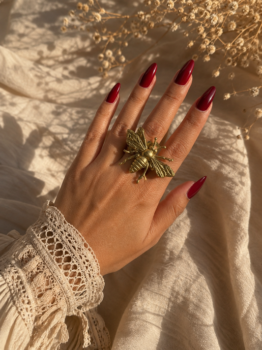 Wild Honey Bee Ring