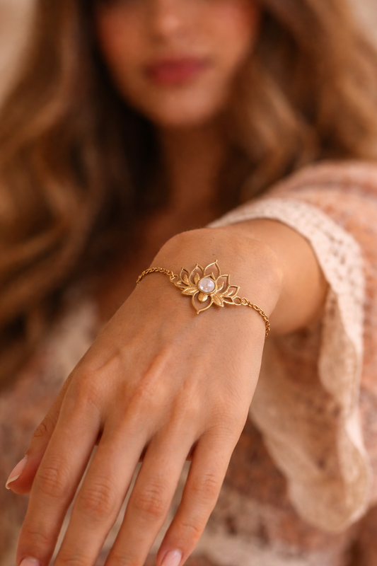 Lotus Bracelet