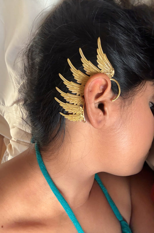 Angel Wings Ear Cuff
