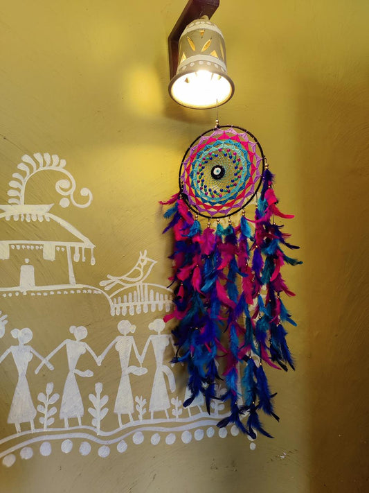 Galaxy Evil Eye Dreamcatcher