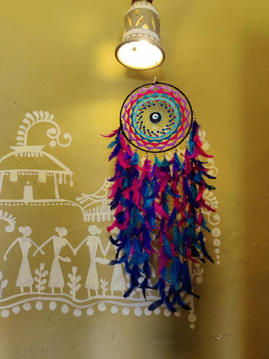 Galaxy Evil Eye Dreamcatcher