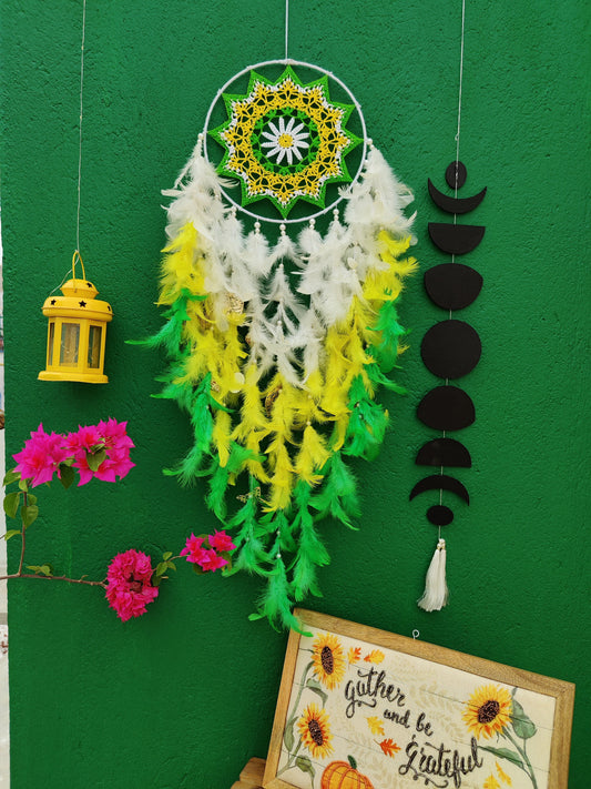 Sunshine Crochet Dreamcatcher
