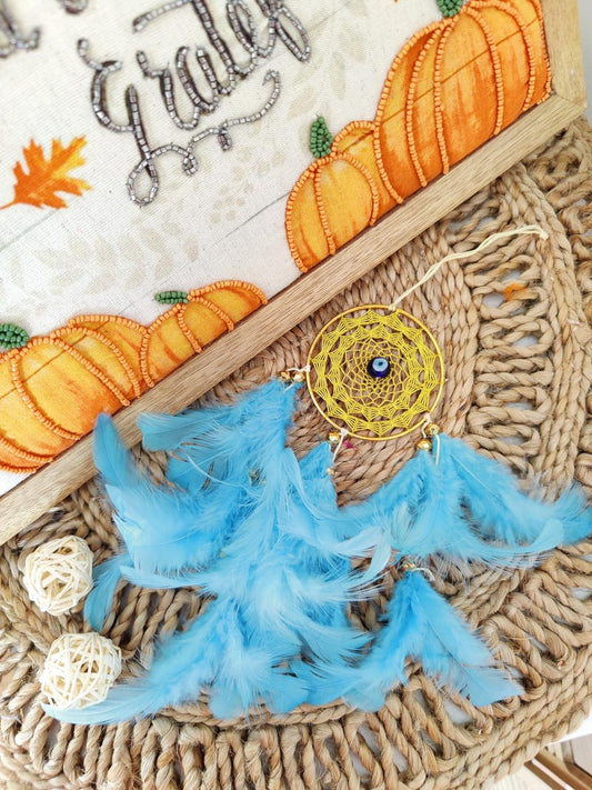 Lapis Car Hanging Dreamcatcher