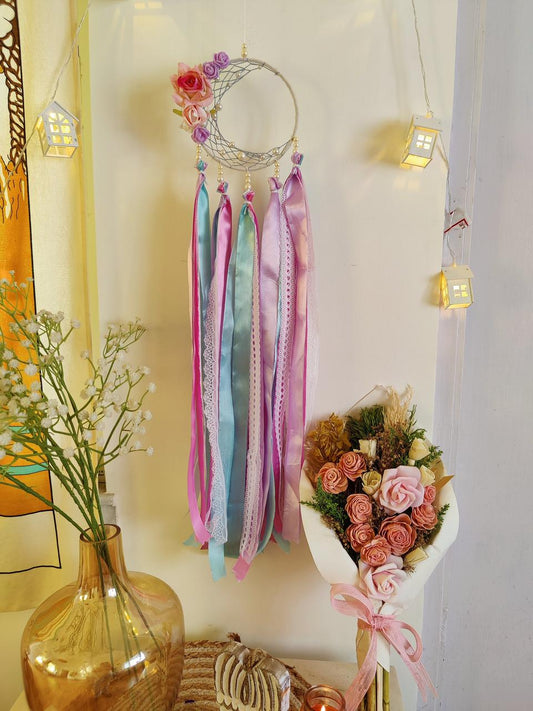 Ocean Moon Vegan Dreamcatcher