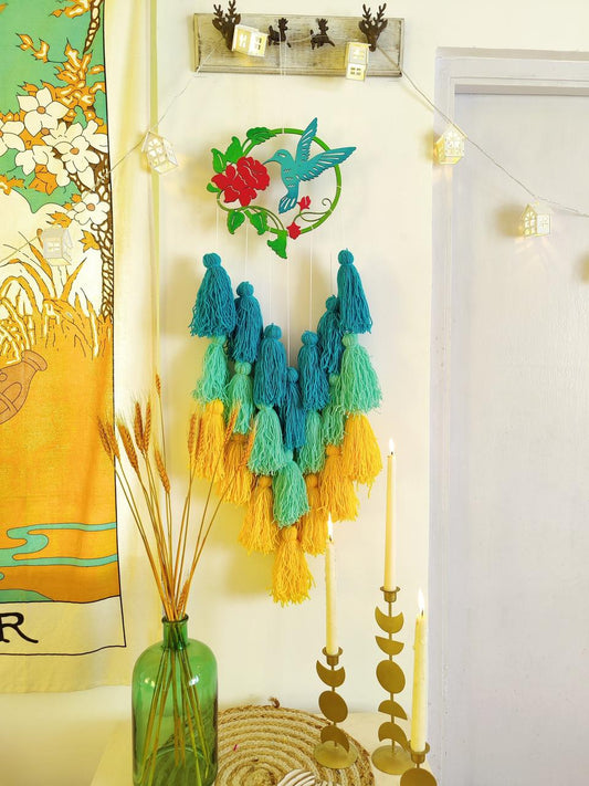 Ava Bird Tassle Dreamcatcher