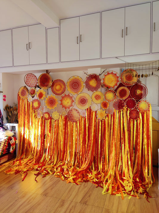 Haldi Giant Lace Cluster Dreamcatcher
