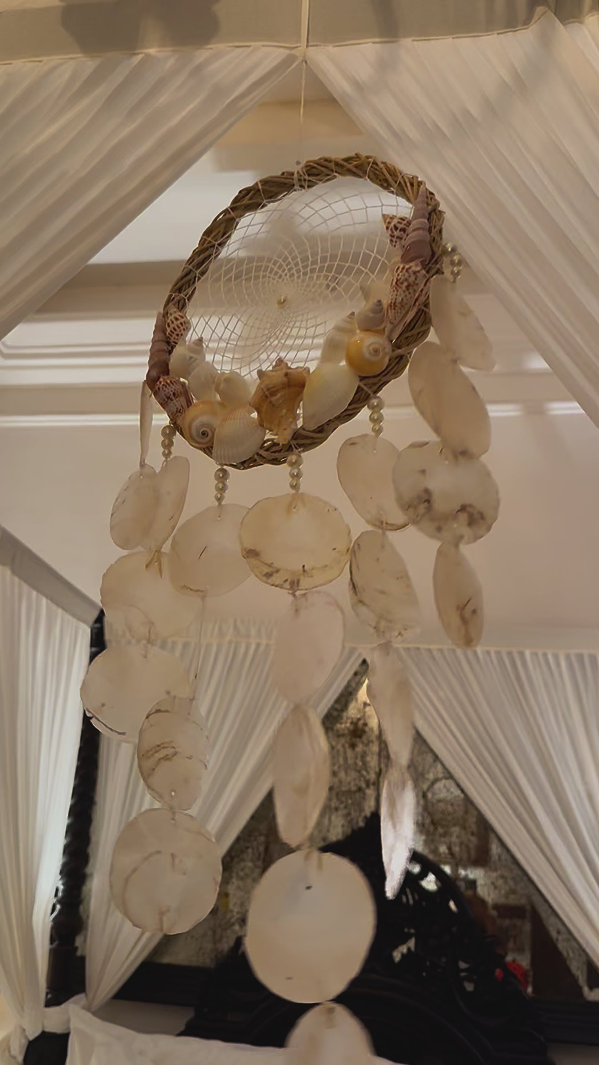 Dream Wreath Capiz Dreamcatcher