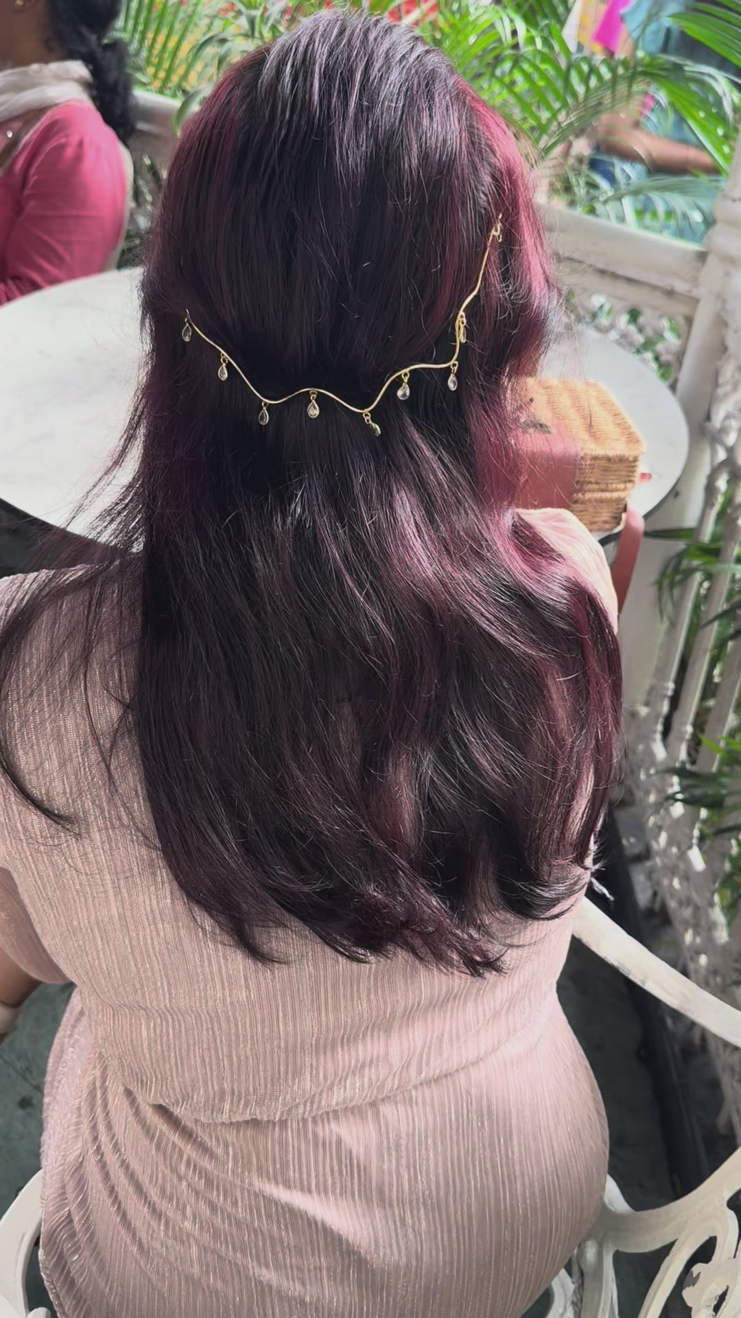 Sparkling Wave Hair Crown