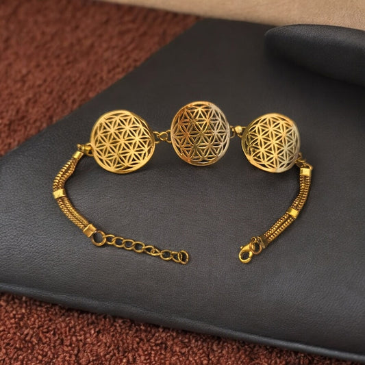 Flower of Life Sacred Geometry Bracelet