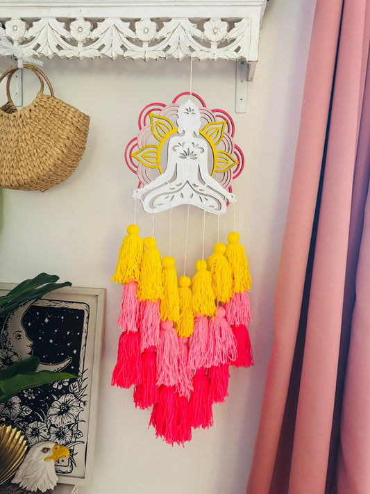 Buddha Colour Tassel Dreamcatcher
