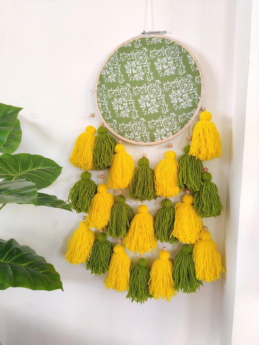 Gardenia Tassel Dreamcatcher