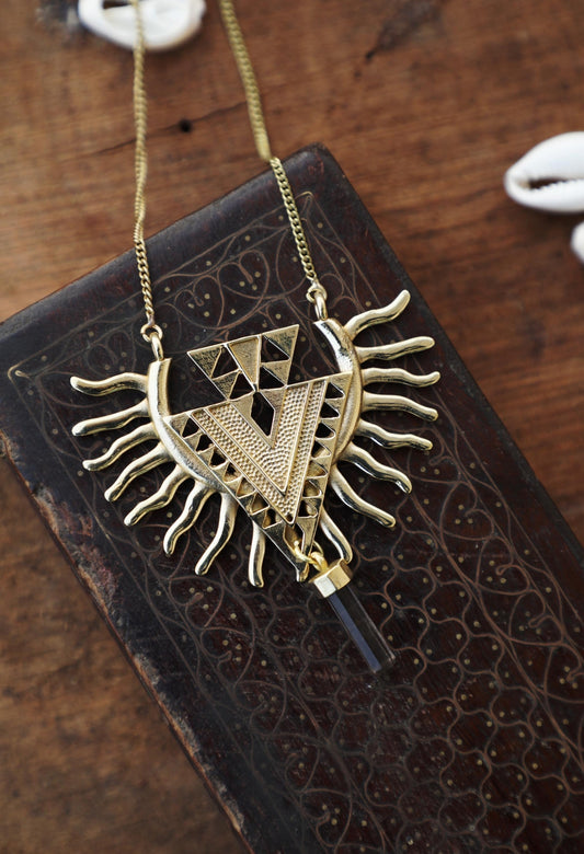 Solar Spirit Crystal Necklace